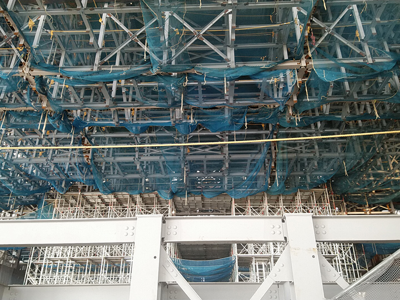 タケシン鉄骨建方施工風景17