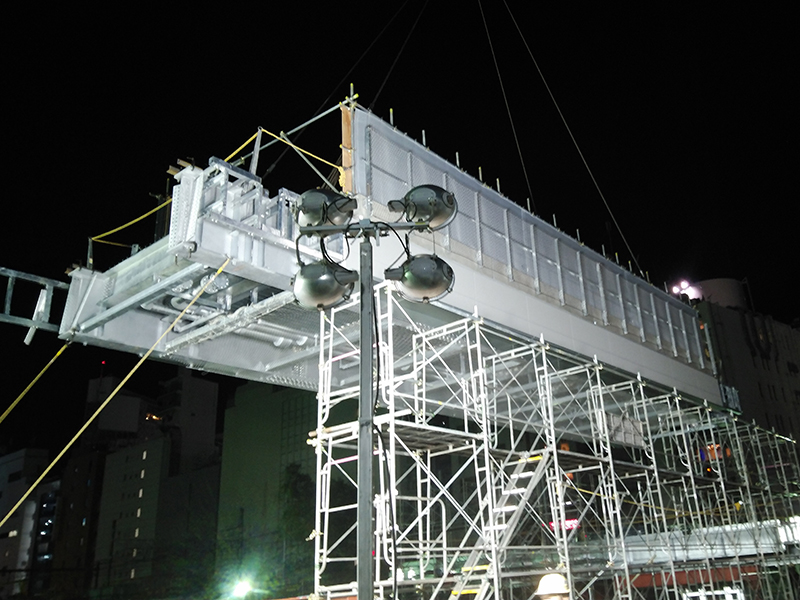 タケシン鉄骨建方施工風景26